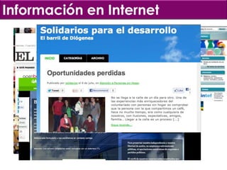 Información en Internet
 