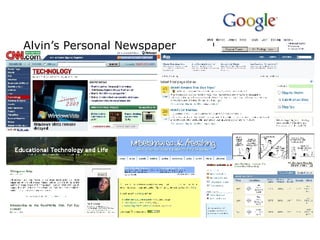 Alvin’s Personal Newspaper