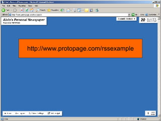 http://www.protopage.com/rssexample