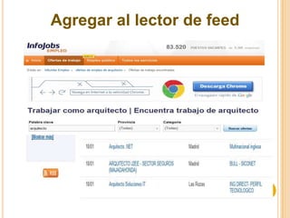 Agregar al lector de feed
 