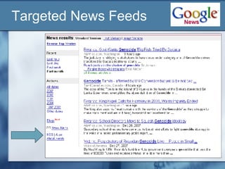 Targeted News Feeds  