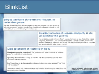 BlinkList  http://www.blinklist.com/ 