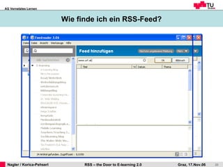 Wie finde ich ein RSS-Feed? 