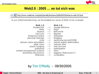 Web2.0 : 2005 … es tut sich was by  Tim  O'Reilly   -  09/30/2005  
