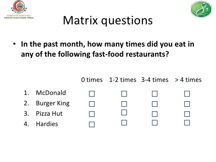 How to write survey questions