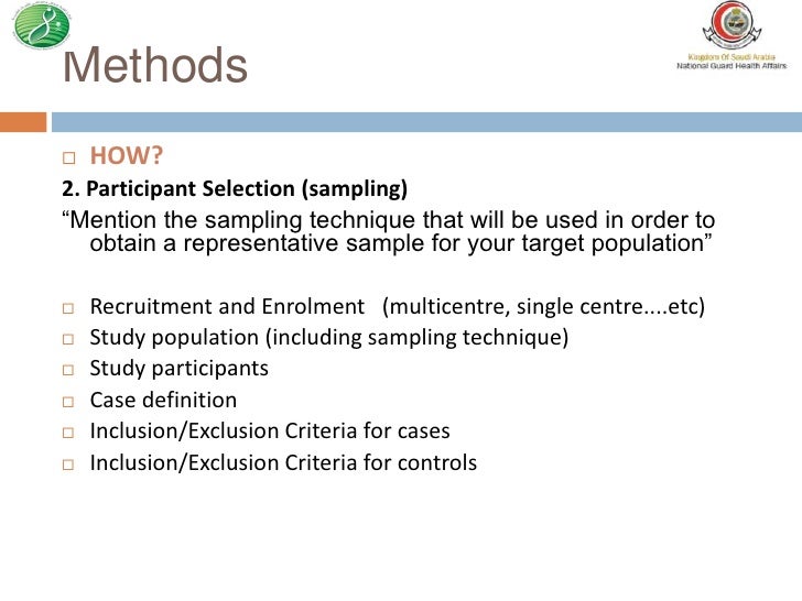 Research participants example qualitative picture
