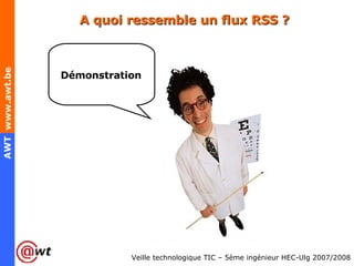 A quoi ressemble un flux RSS ? Démonstration   