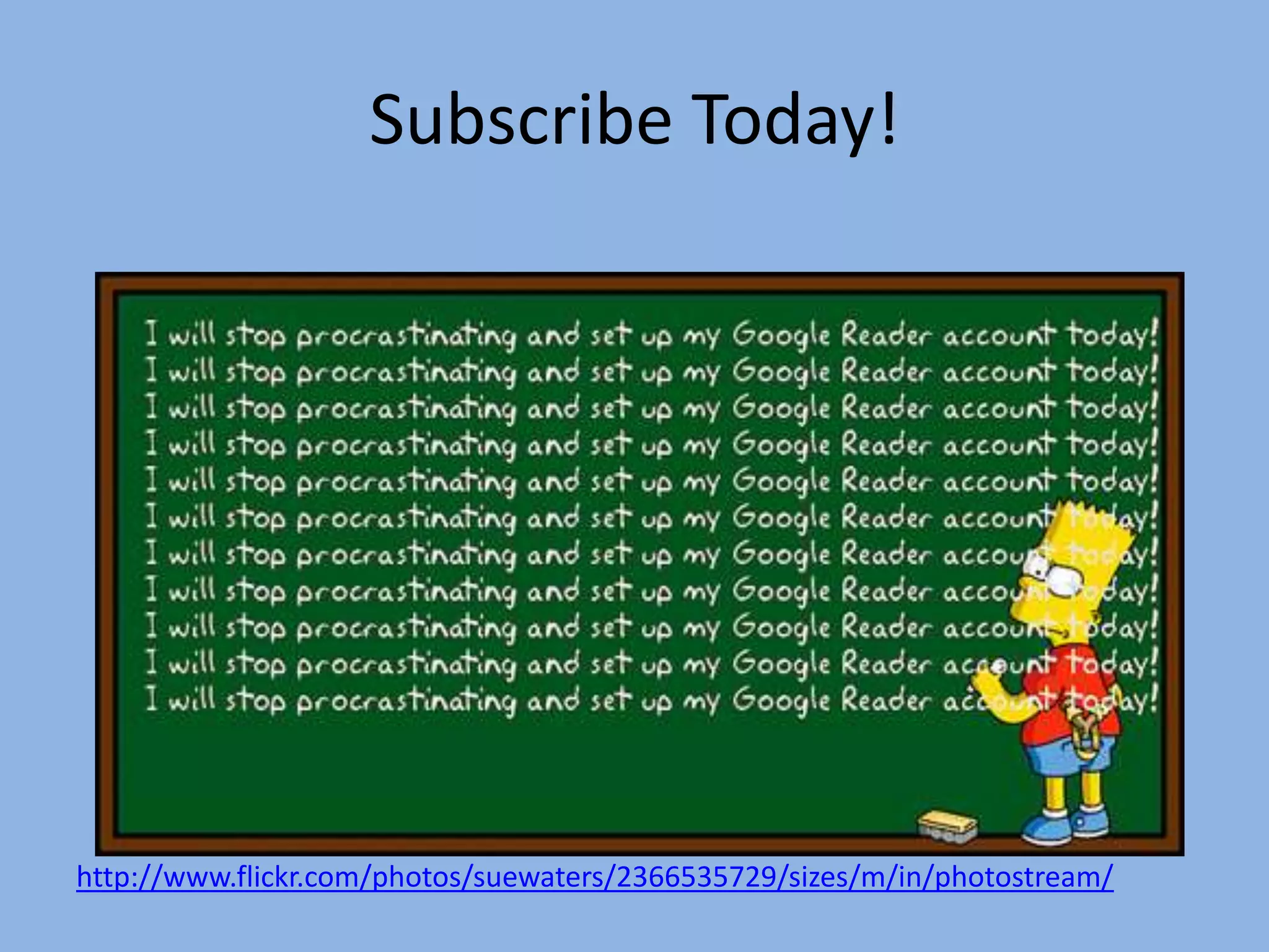 Benefits of RSS and Aggregators Content in one location