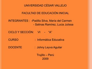UNIVERSIDAD CÈSAR VALLEJO