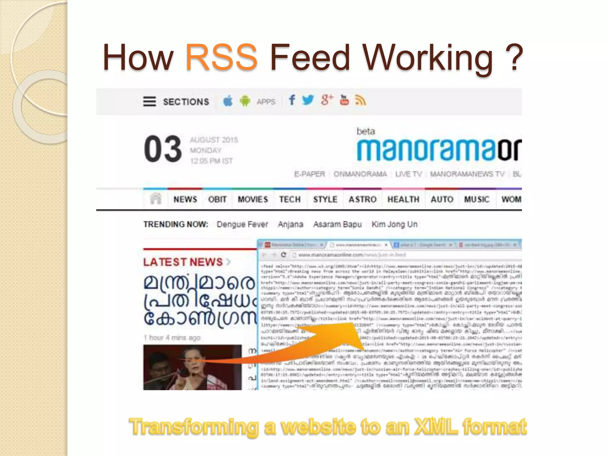 How RSS Feed Working ?
 