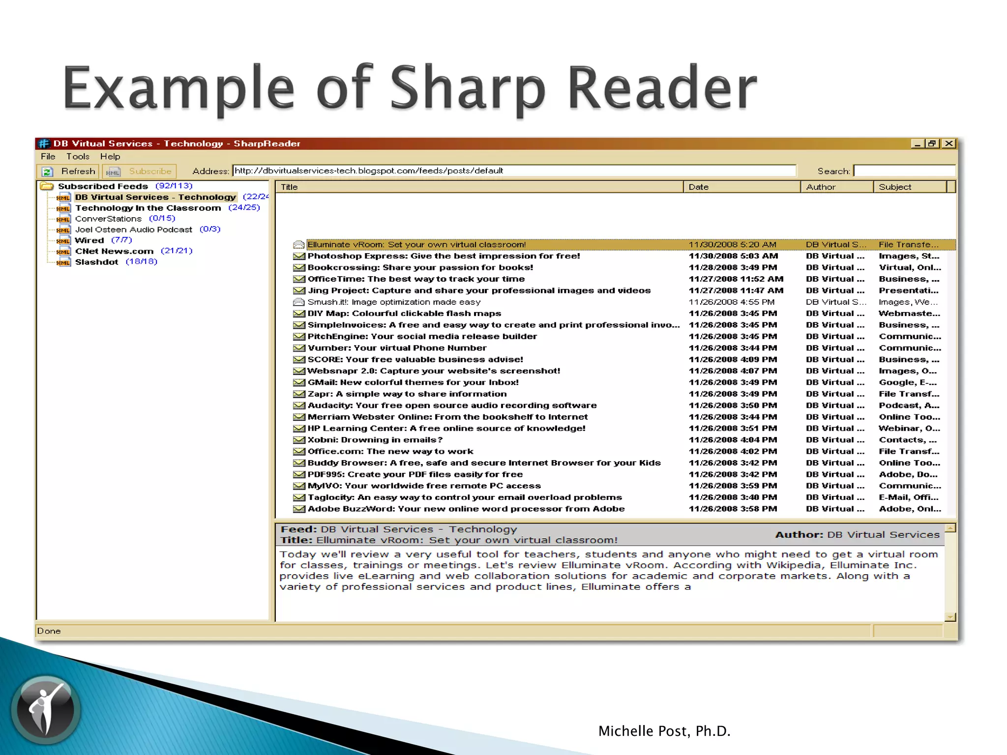 Michelle Post, Ph.D.
 