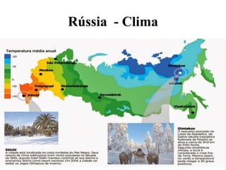 Rússia - Clima
 