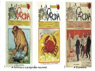 A Política e o progresso nacional   A Economia
 