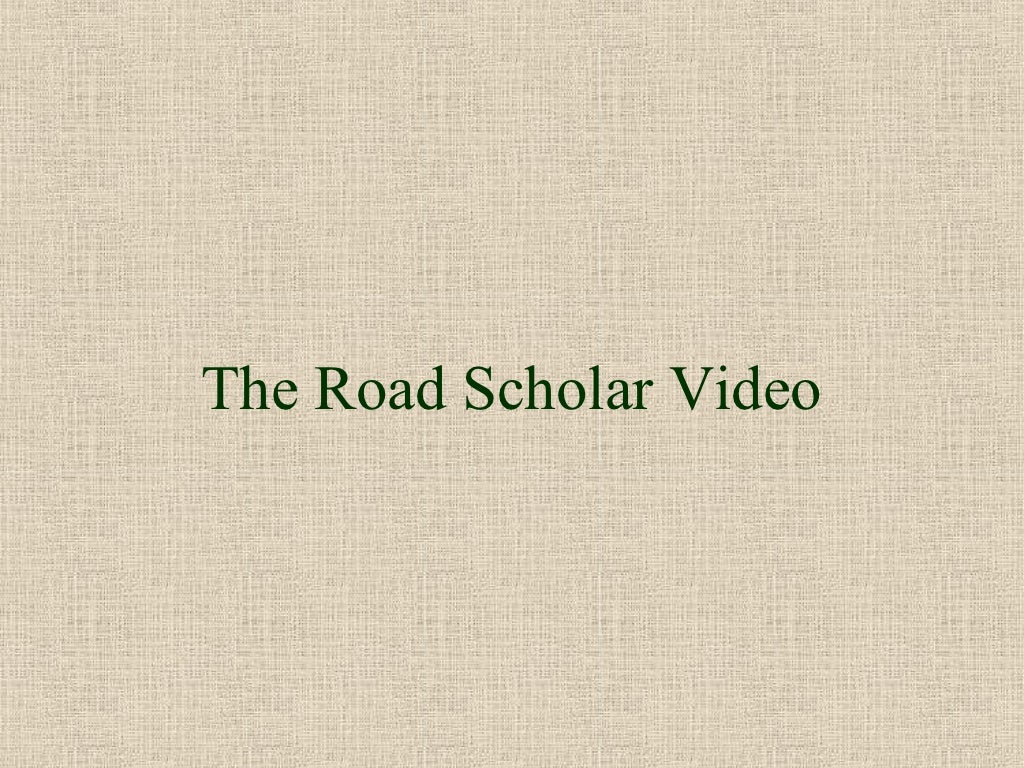 Road Scholar