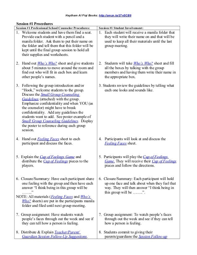 small group counseling title theme self awareness small group sign up sheet