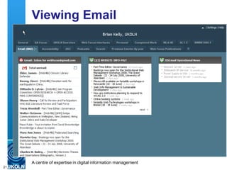 Viewing Email 