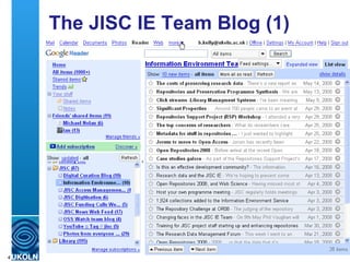 The JISC IE Team Blog (1) 