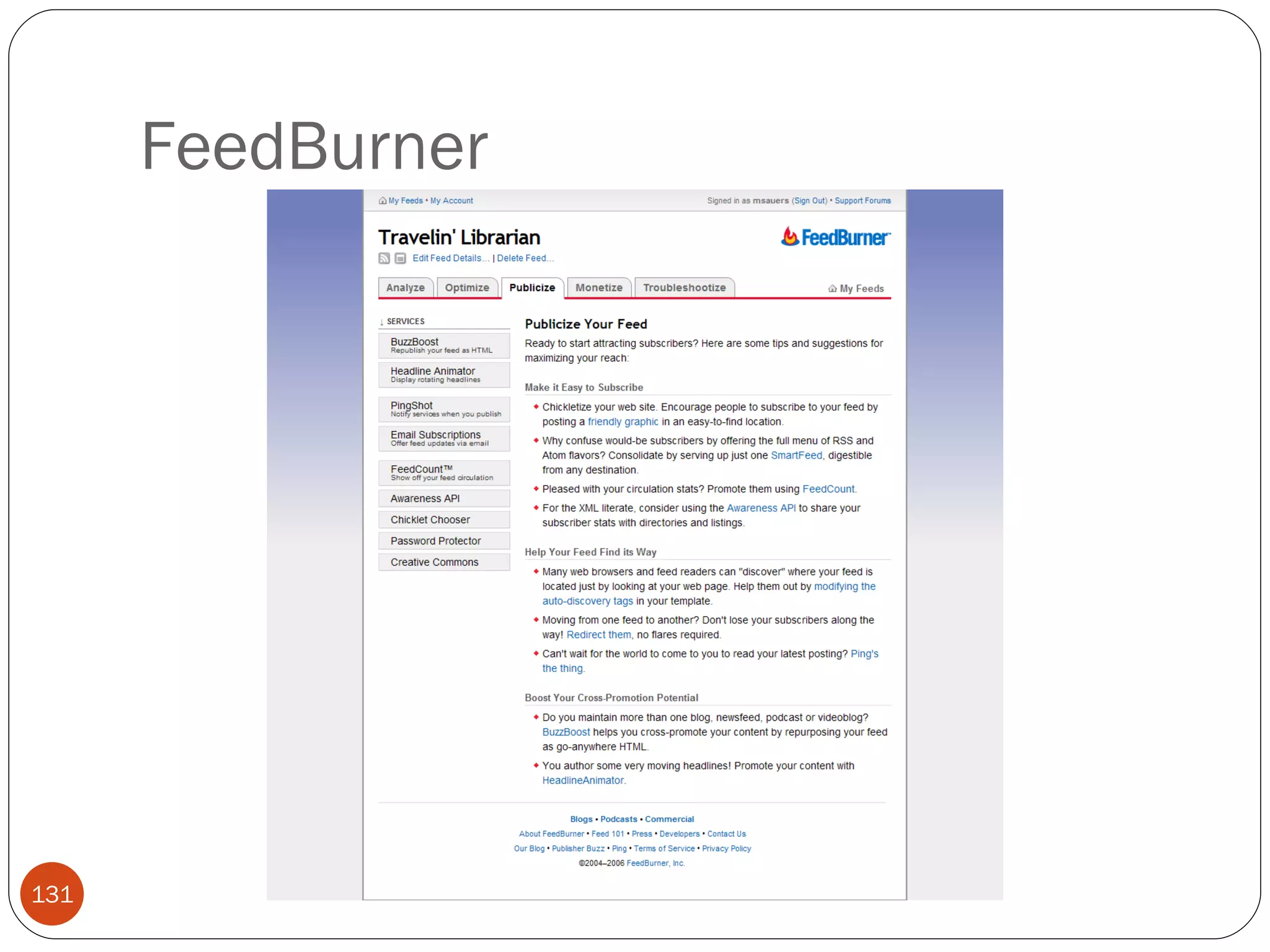 FeedBurner 