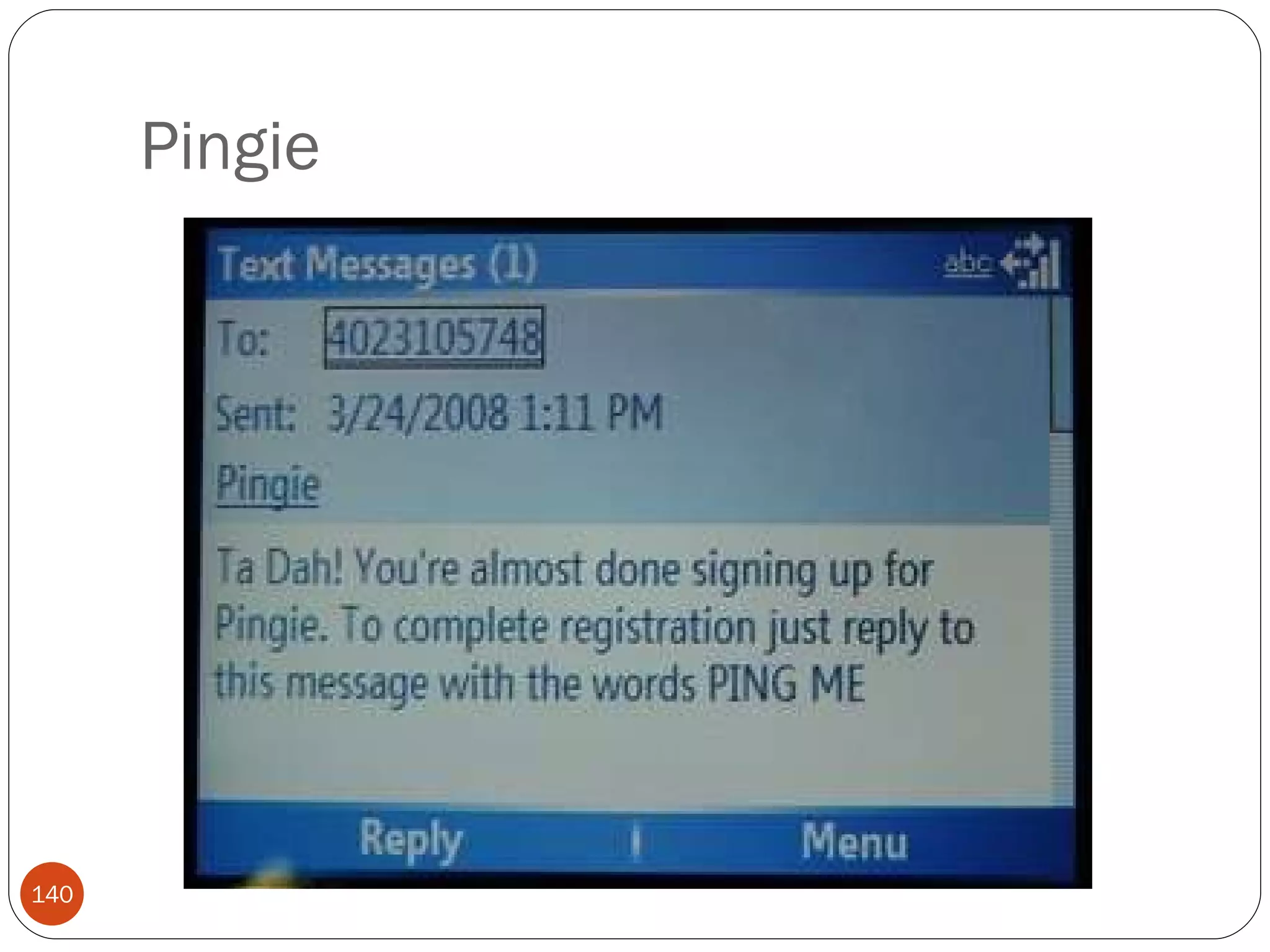 Pingie 
