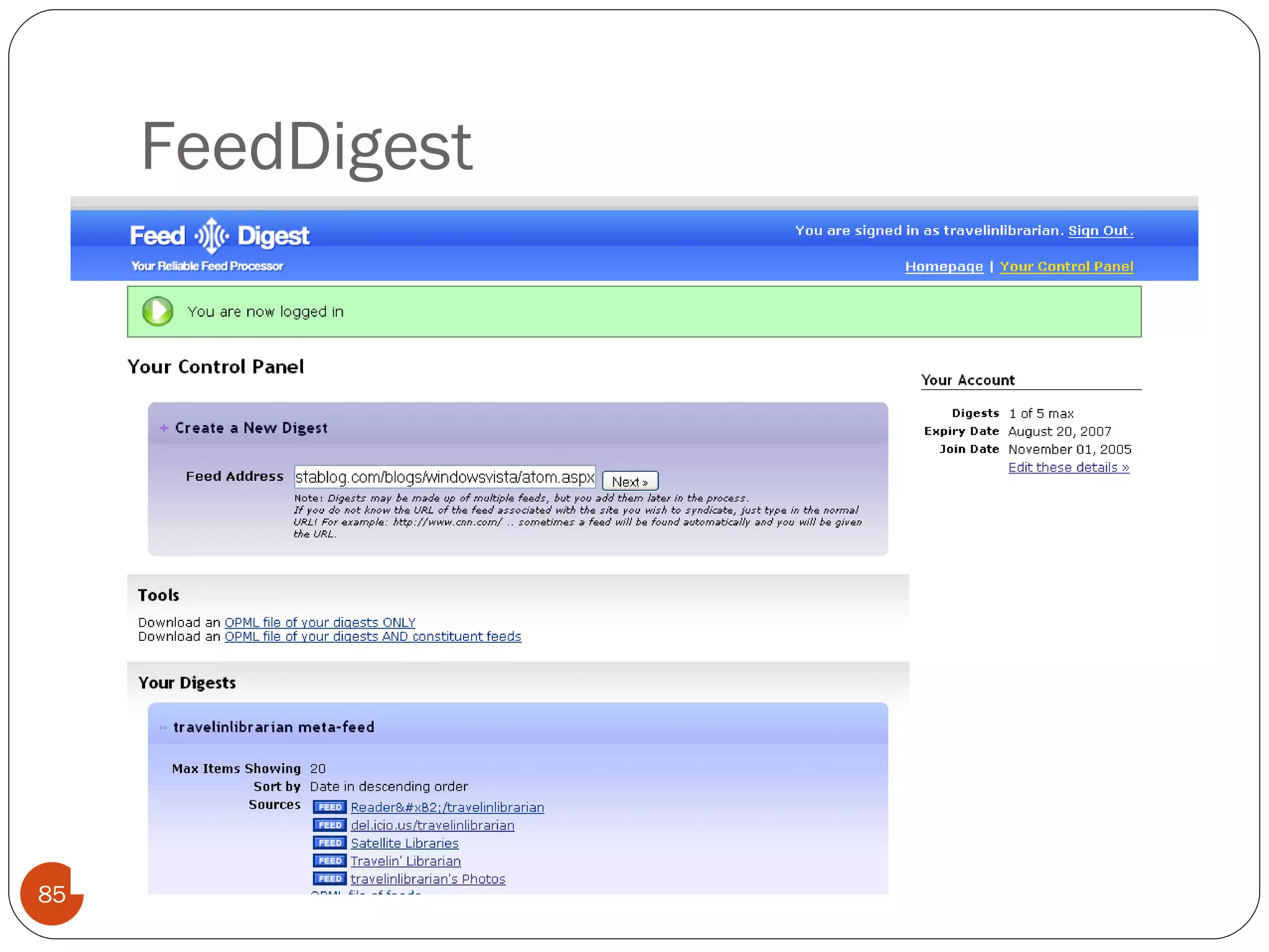 FeedDigest 