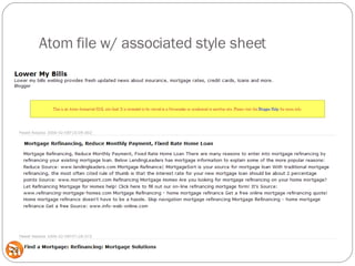 Atom file w/ associated style sheet 
