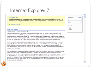 Internet Explorer 7 