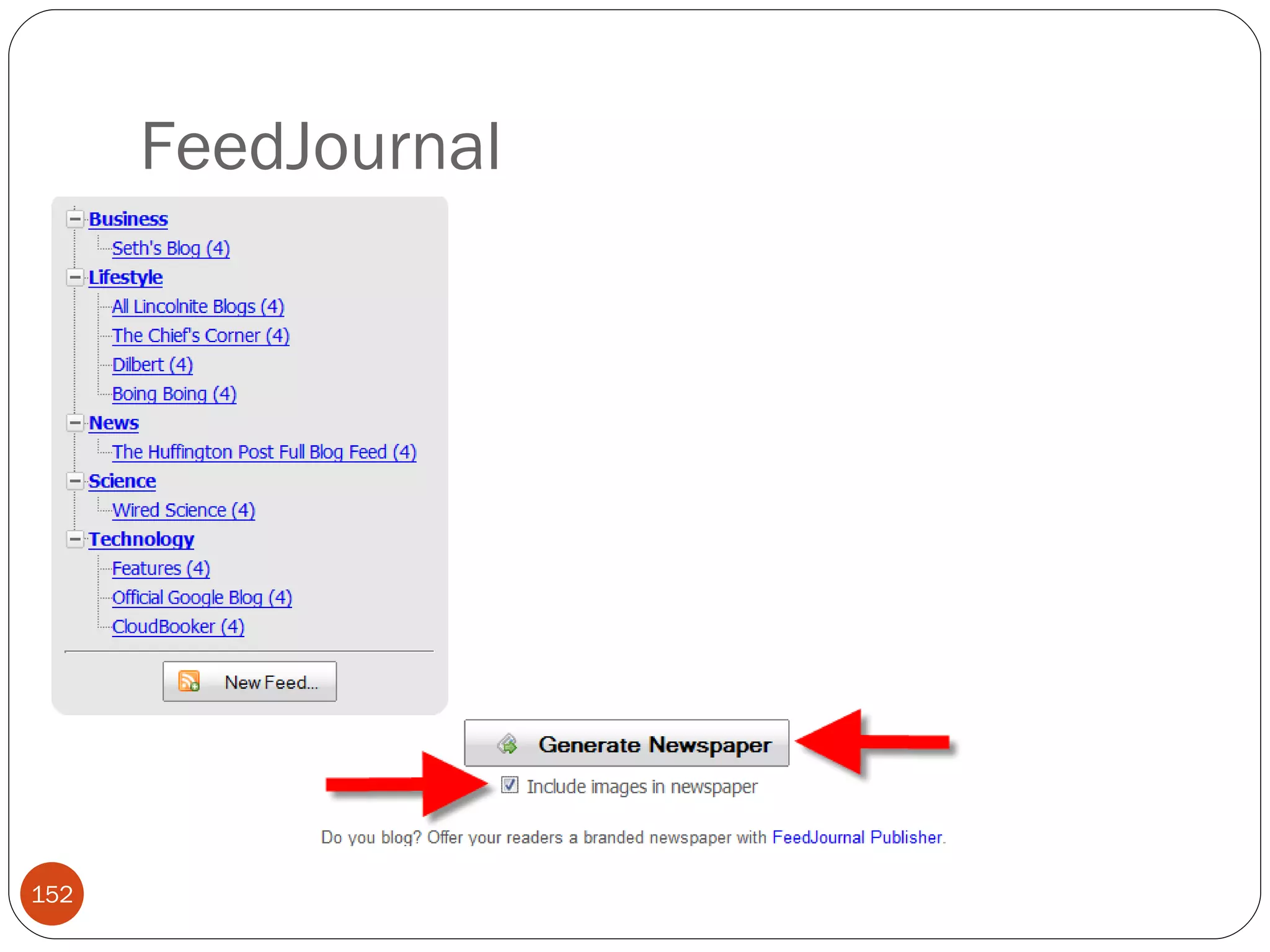 FeedJournal 