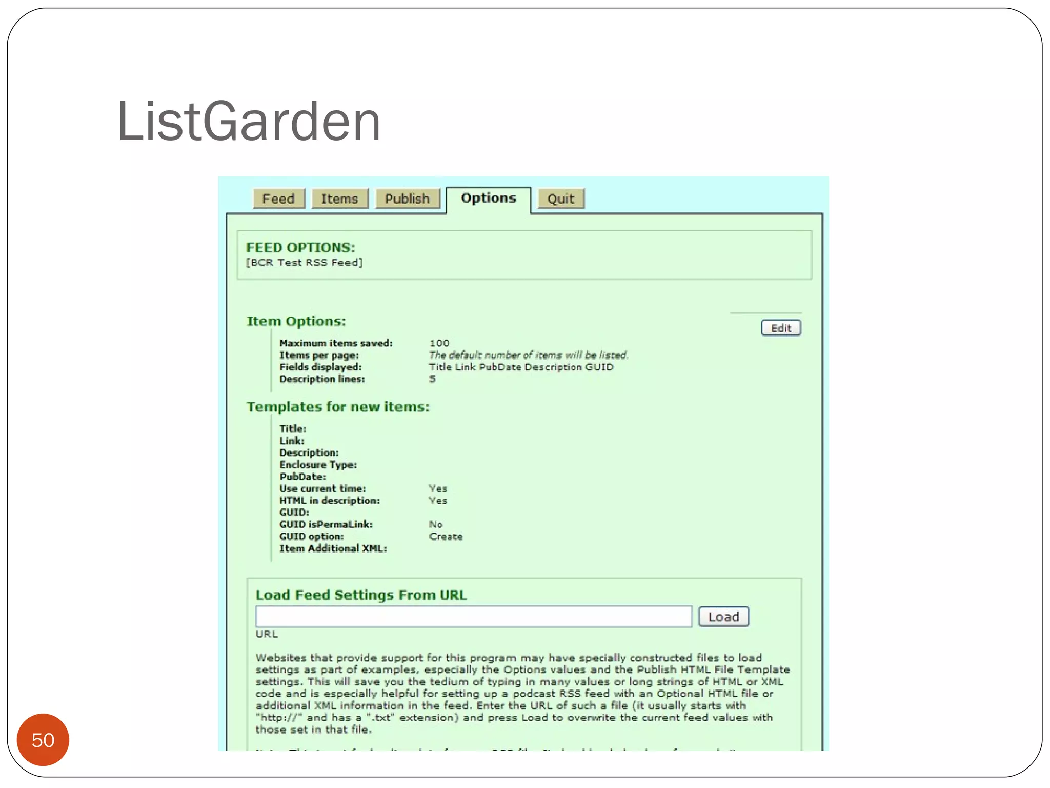 ListGarden 