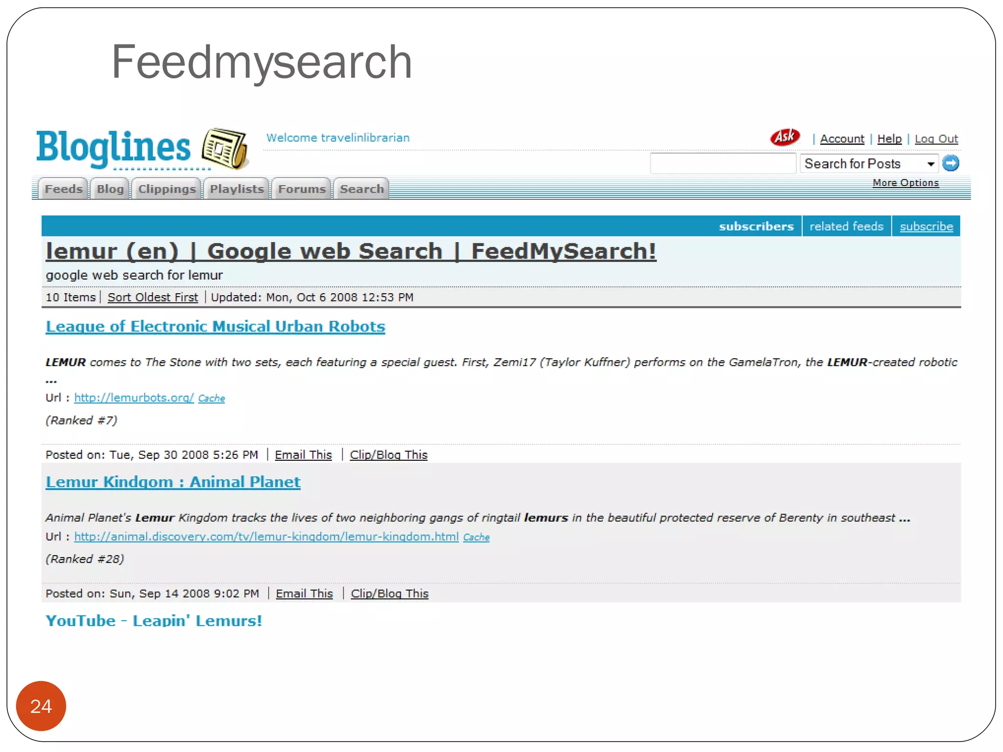 Feedmysearch 