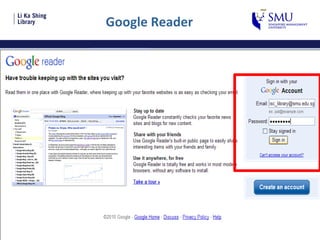 Google Reader 