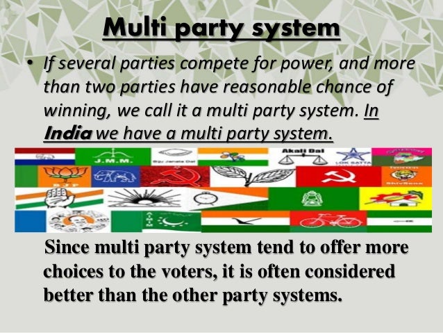 Flow Chart Of Political Parties In India