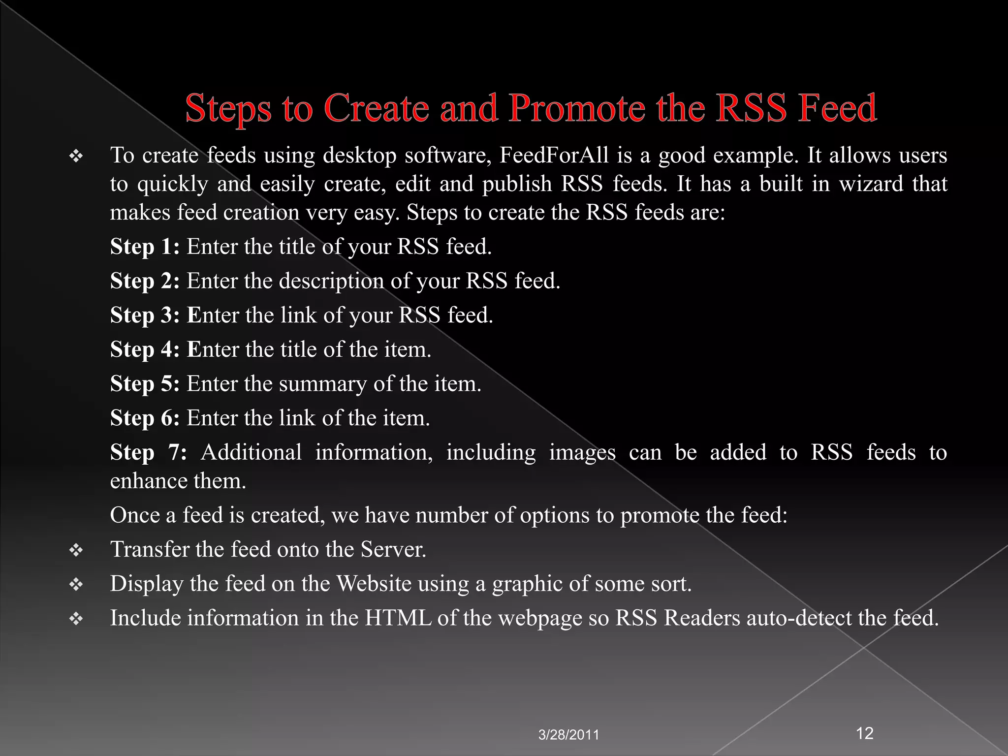 Old Days (Before RSS Technology)3/24/20119ReaderFeedLess number of Mouse (Feed) to eat (Read)