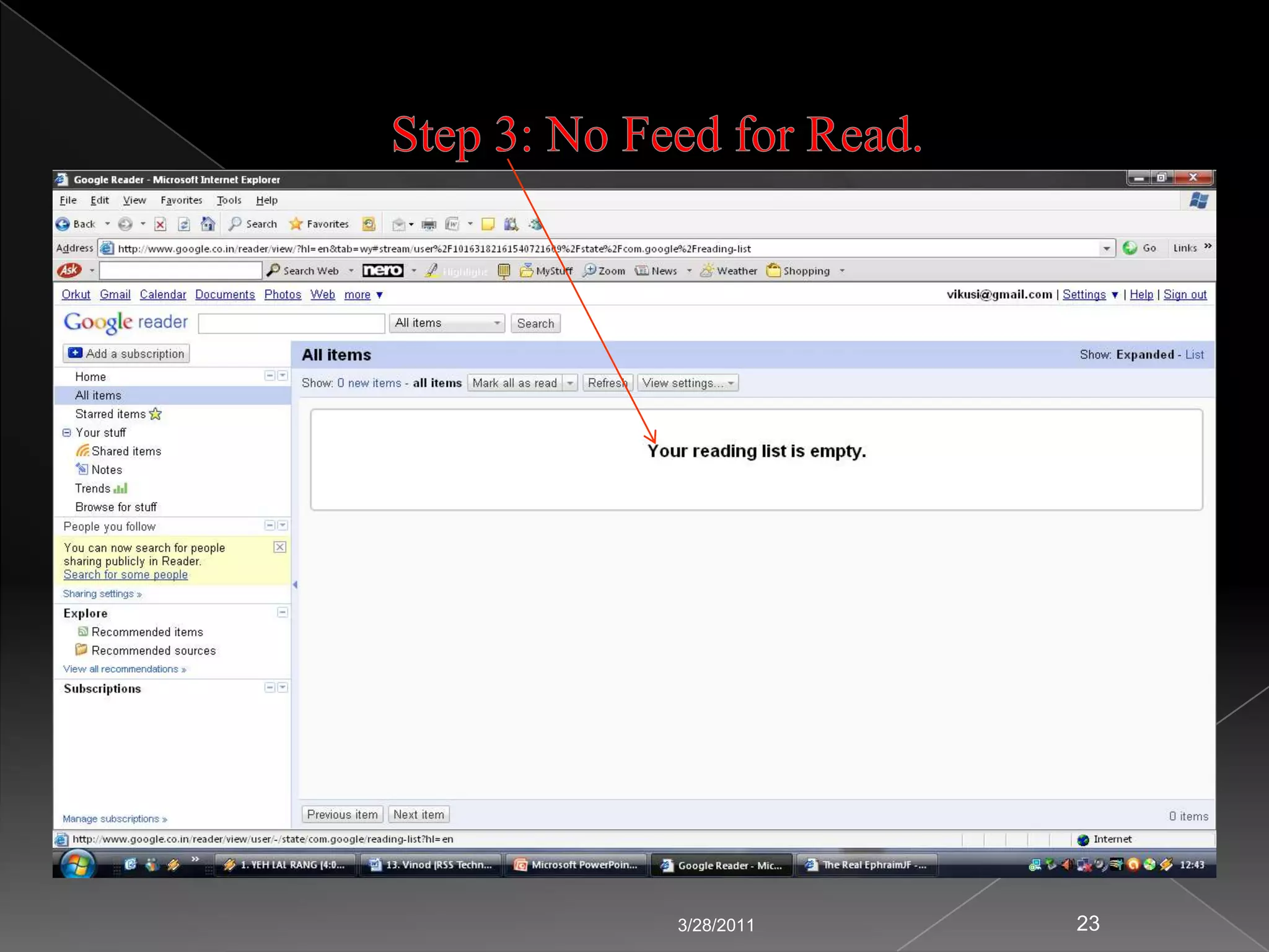 Step 4: Enter the Title of the Item.3/24/201116