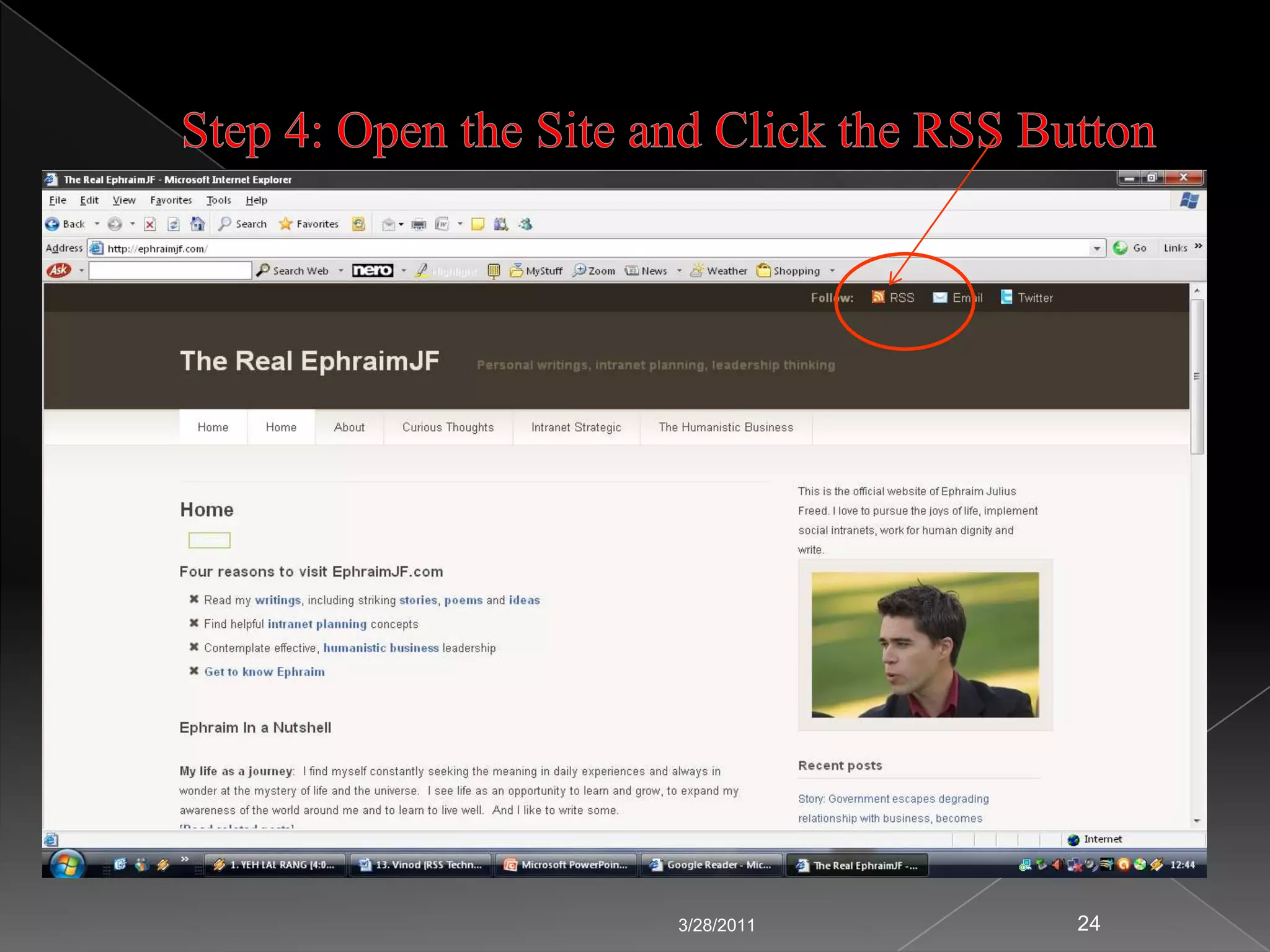 Step 5: Enter the Summary of the Item.3/24/201117