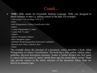 ConceptRSS: RSS is an acronym with several popular meanings: Rich Site Summary, Really Simple Syndication or RDF Site Summary. It is a piece of XML coding that allows users to set a preference, by subscribing, to automatically receive content from a web feed (RSS feed) on a periodic basis, such as hourly, daily, or weekly, as well as allowing users to create web feeds to which others may subscribe. Various version of RSS:	(i) 	RSS 0.90	(ii)	RSS 0.91	(iii) 	RSS 0.92	(iv)	RSS 0.93	(v) 	RSS 0.94	(vi)	RSS 1.0	(vii)	RSS 2.03/24/20113