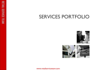 Mobile Managed Services SERVICES PORTFOLIO 