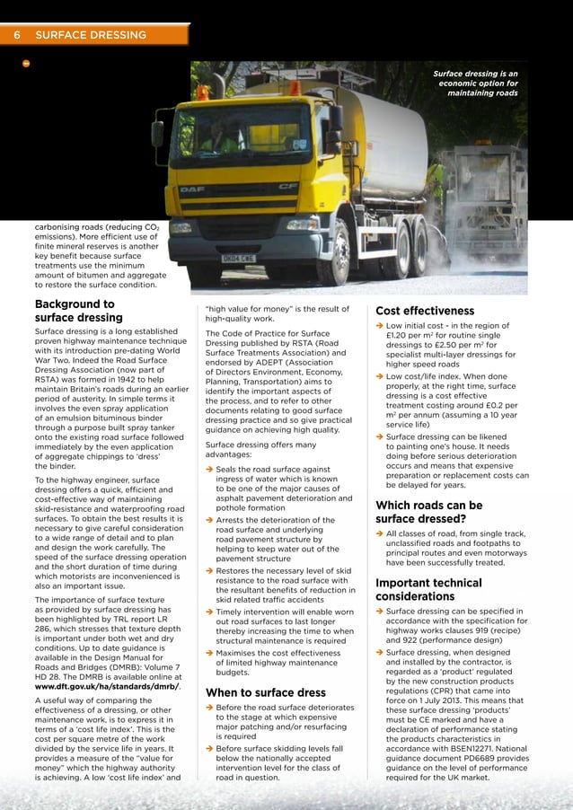 Rsta road surface treatments handbook v23 | PDF