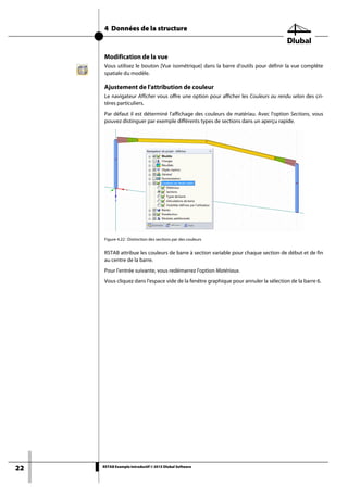 Exemple introductif ou tutoriel de RSTAB - logiciel de calcul de ...