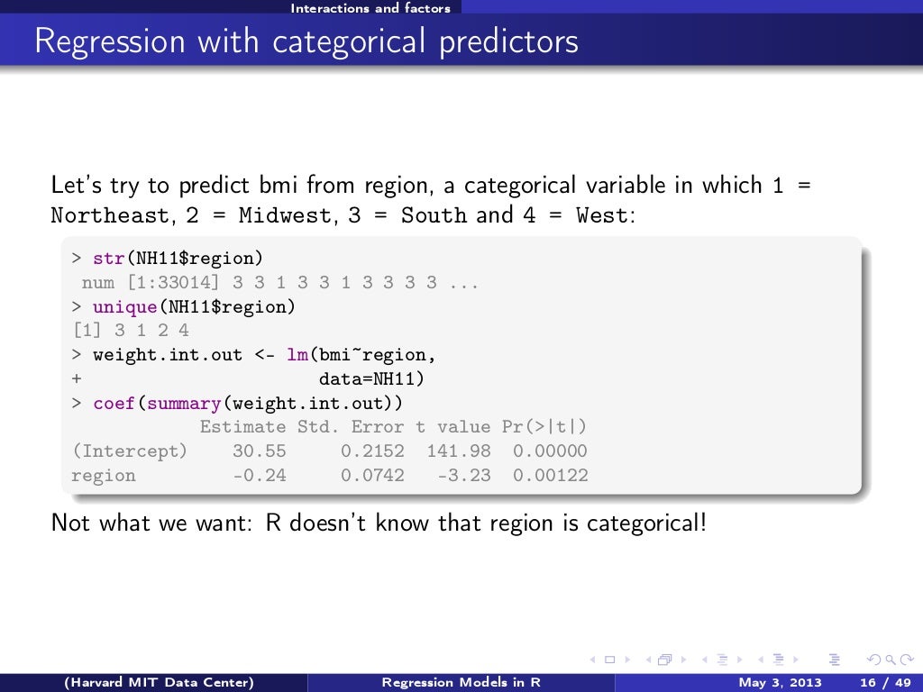 R Regression Models With Zelig