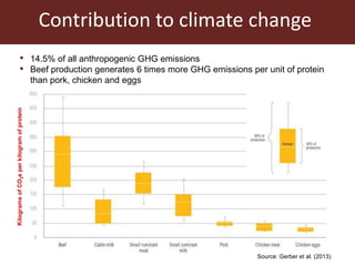 The global livestock sector: Trends and health implications
