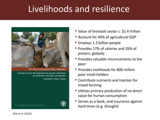 The global livestock sector: Trends and health implications