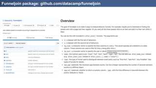 Funneljoin package: github.com/datacamp/funneljoin
 