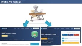 What is A/B Testing?
 