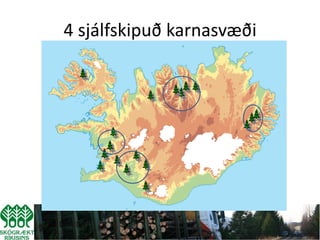 4 sjálfskipuð karnasvæði
 