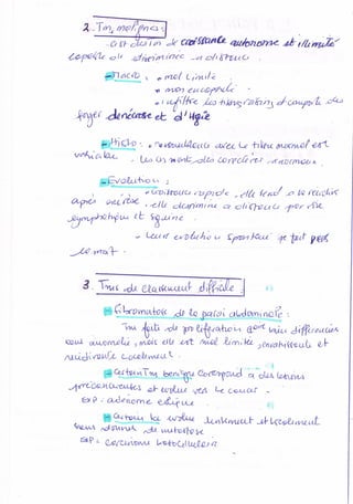 Résumé anatomie pathologique