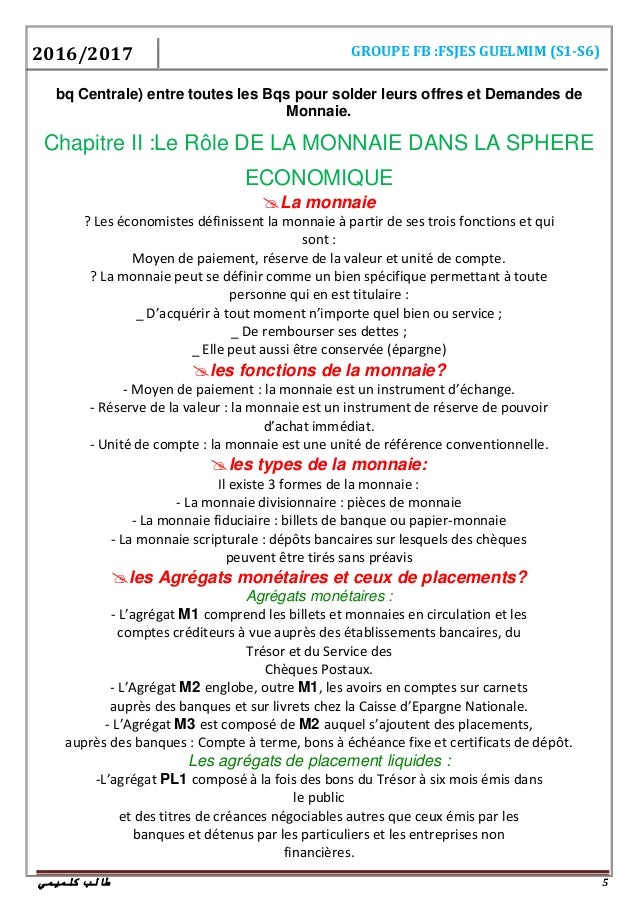 dissertation economie creation monetaire
