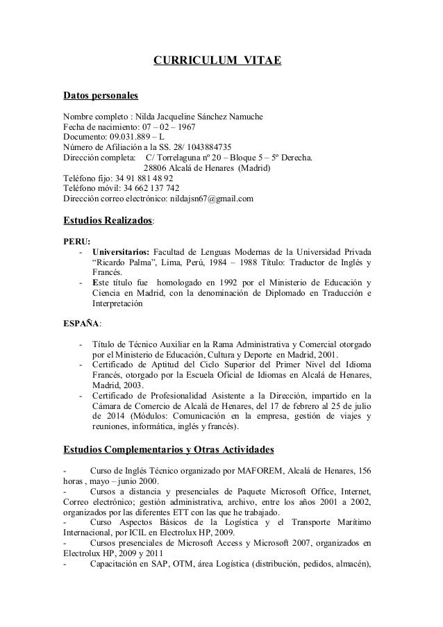 resume de