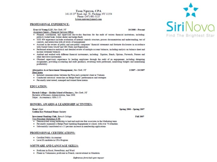 Do You Talk About Resume In Chronological Experience Do You Talk About Resume In Chronological Experience