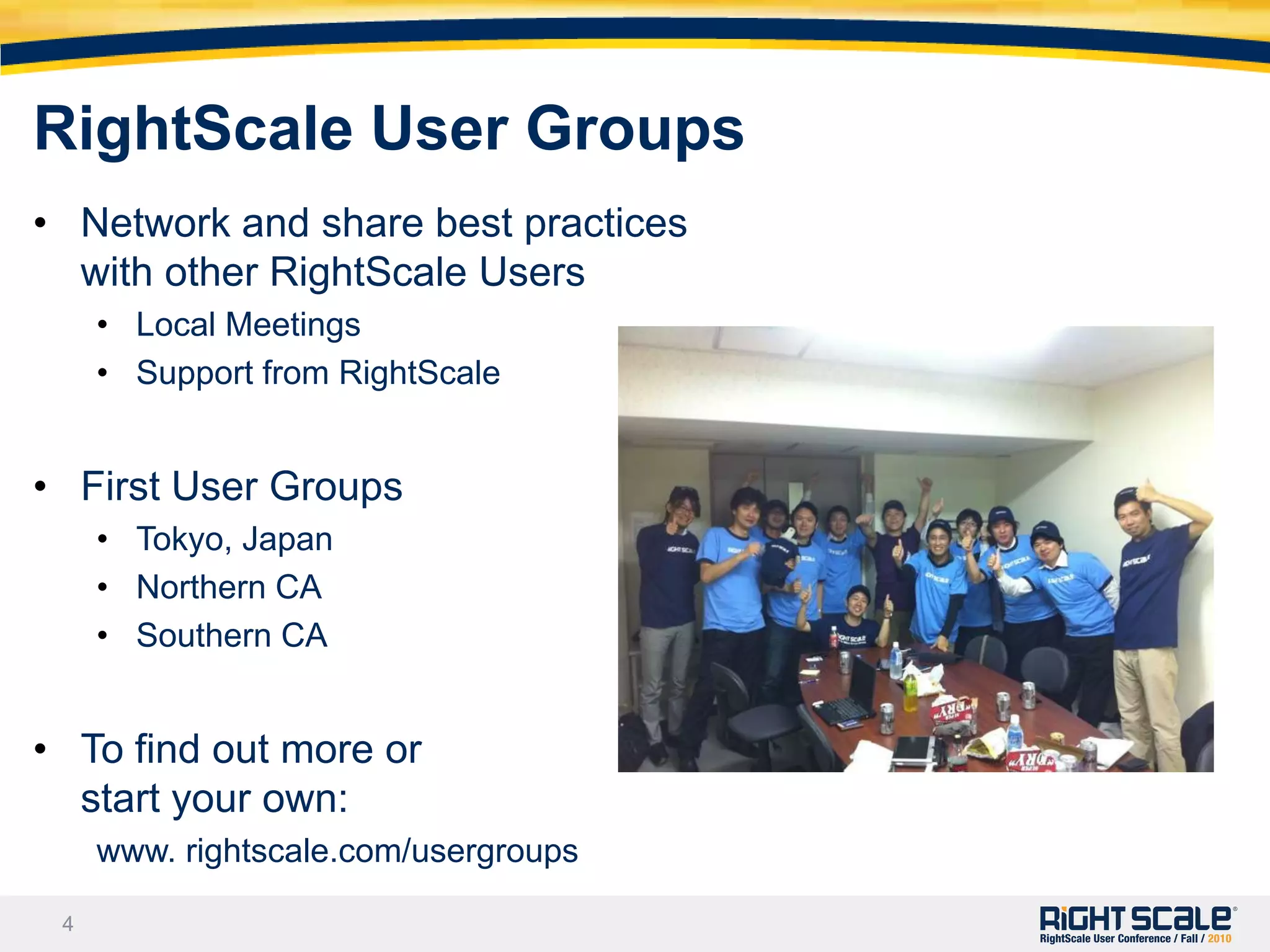 RightScale AmbassadorsCommunity Publishing 