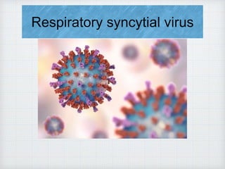 Respiratory syncytial virus
 